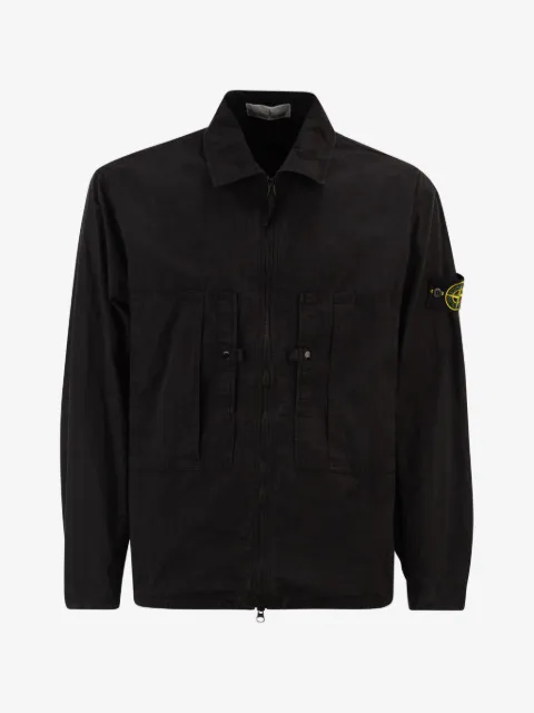 Stone Island chest-pockets zip jacket