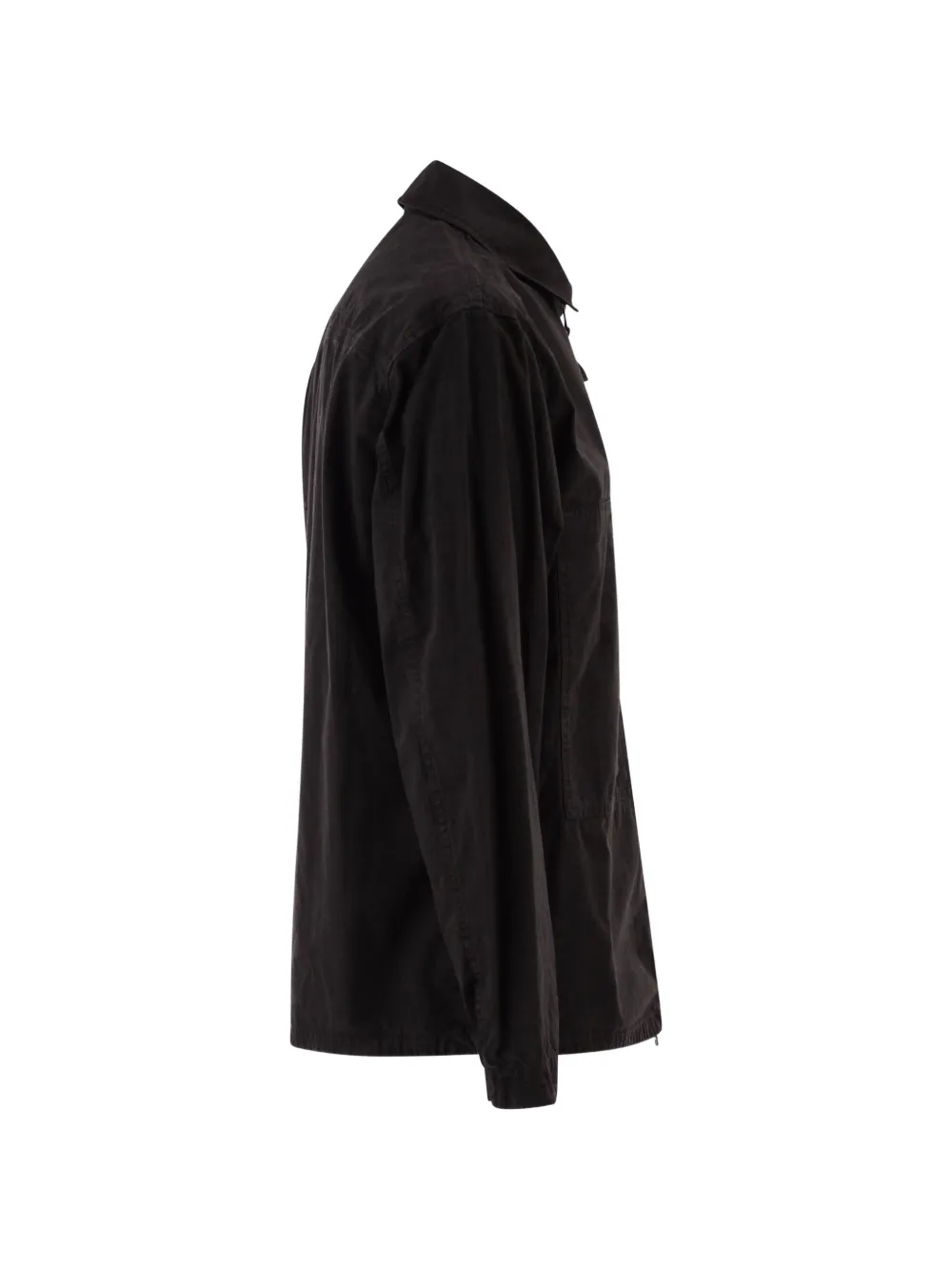 Stone Island Jack met borstzak en rits Zwart
