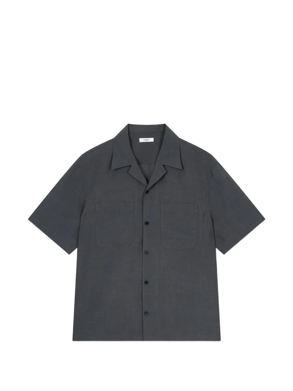 TOMBOY pocket short-sleeve shirt - Grau
