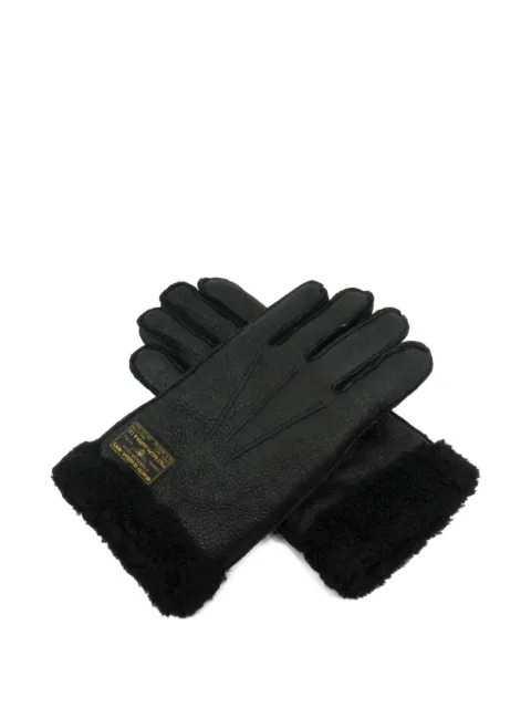 Polo Ralph Lauren shearling-trim gloves