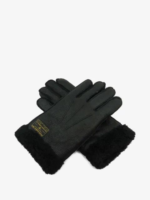 Polo Ralph Lauren guantes con ribete texturizado
