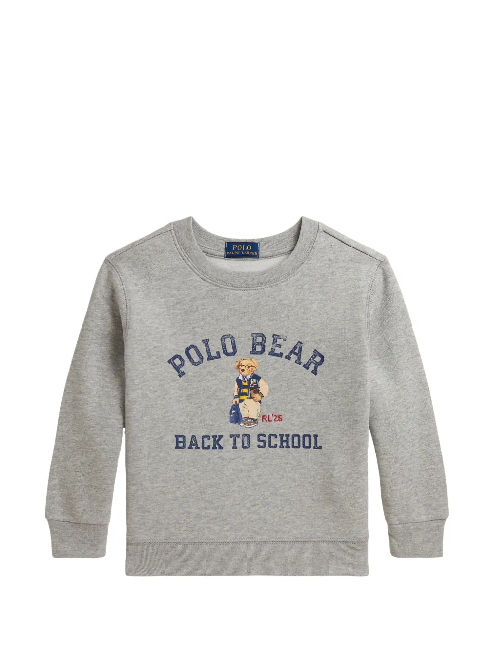POLO RALPH LAUREN KIDS Felpa Polo Bear - Grigio