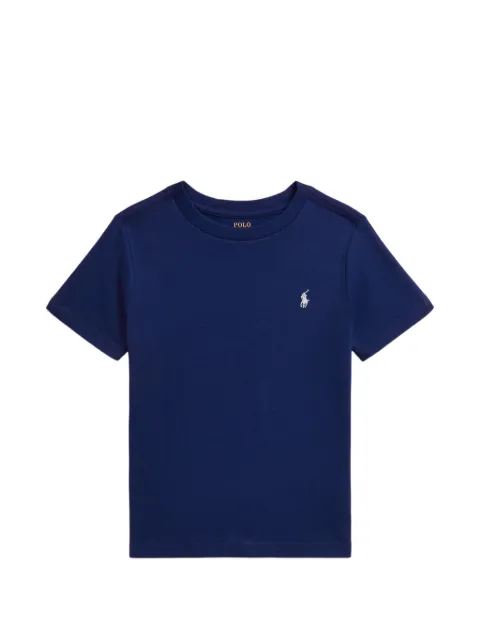 POLO RALPH LAUREN KIDS Pony-embroidered cotton T-shirt