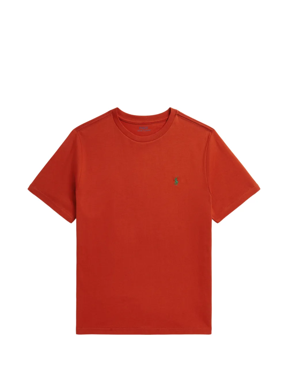 POLO RALPH LAUREN KIDS Pony-embroidered T-shirt - Arancione