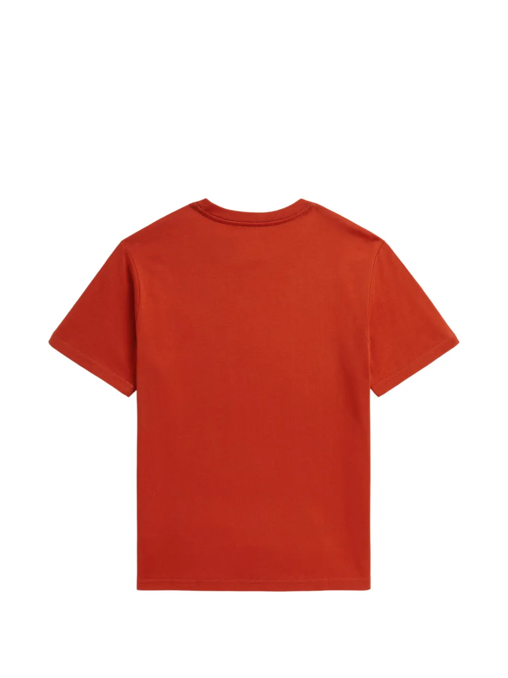POLO RALPH LAUREN KIDS T-shirt met Pony-borduurwerk Oranje