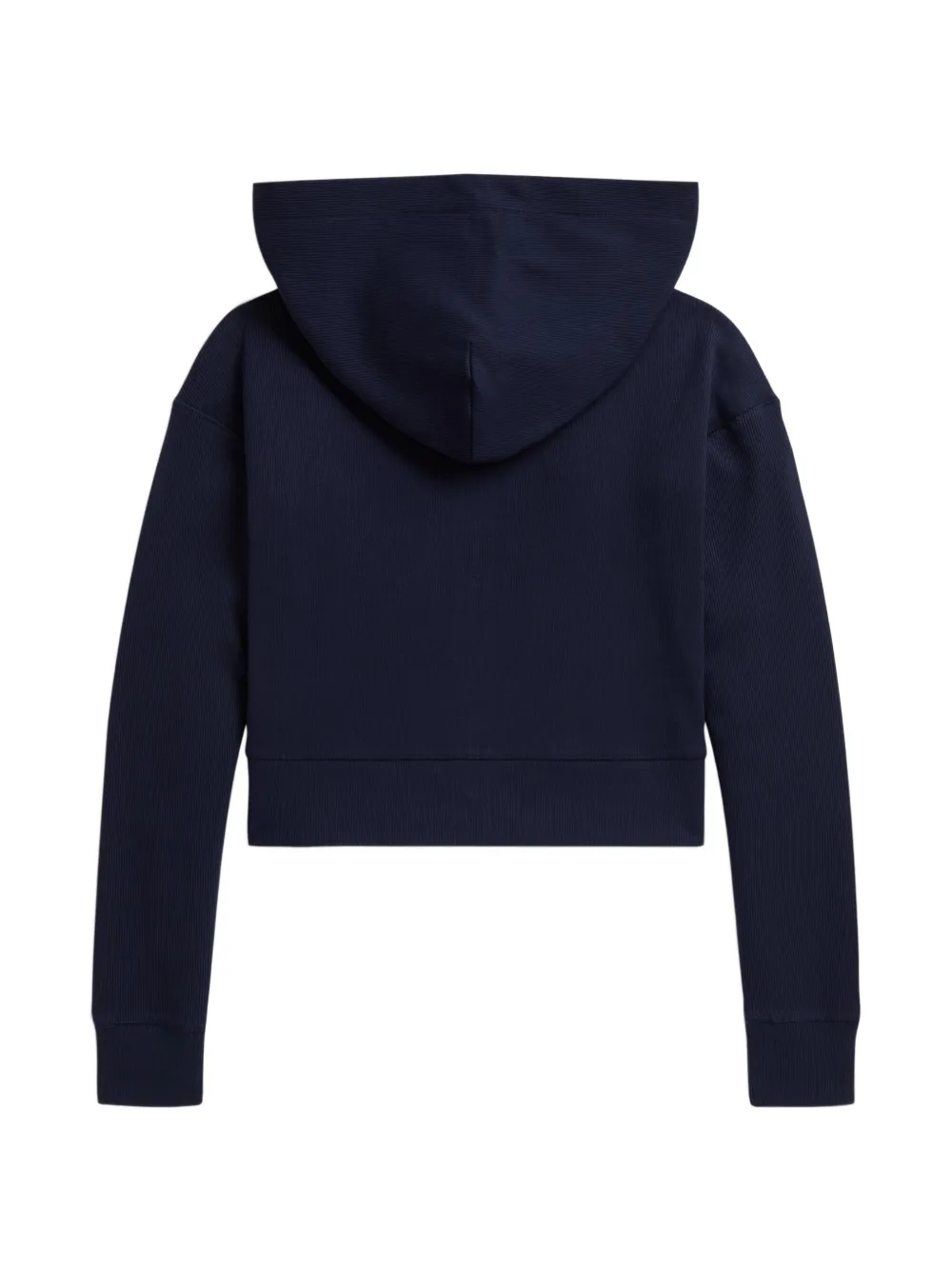 POLO RALPH LAUREN KIDS Ribgebreide hoodie met rits Blauw