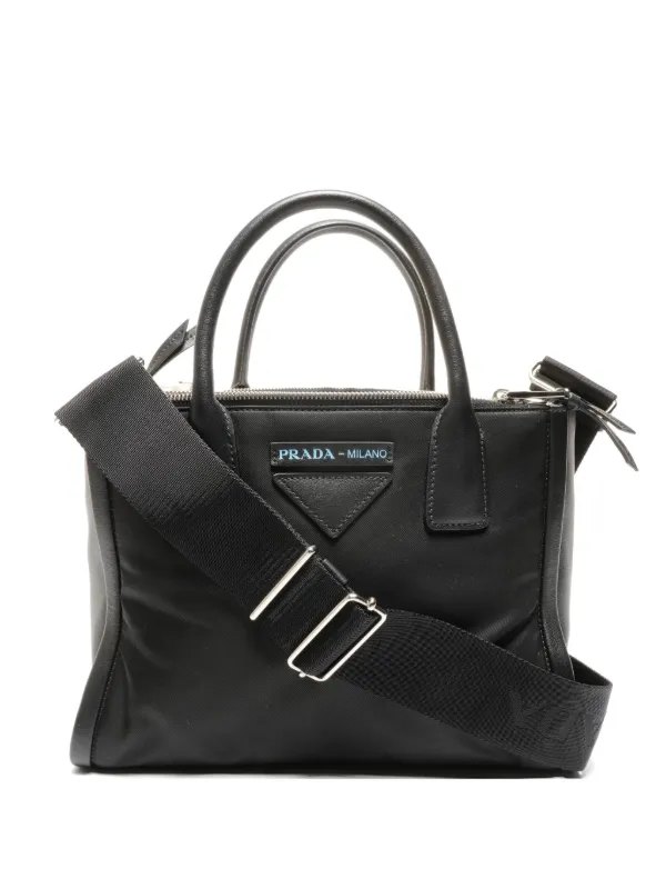 Prada Pre-Owned 2010-2020 コンセプト ハンドバッグ | ブラック