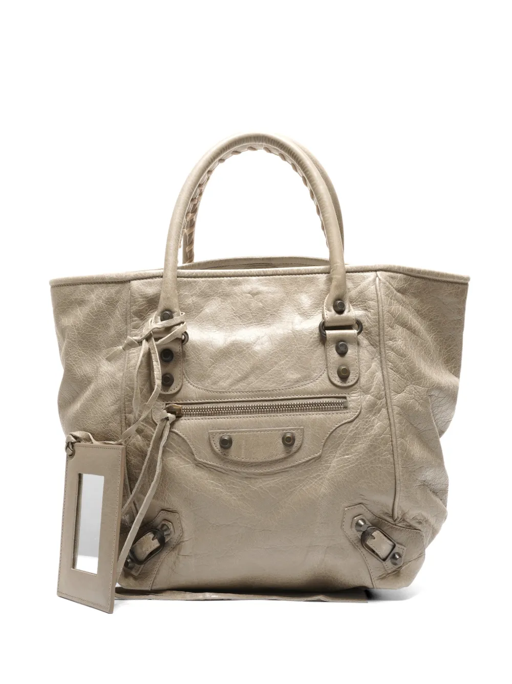 Balenciaga Pre-Owned 2011 Motocross Sunday tote bag - Grigio