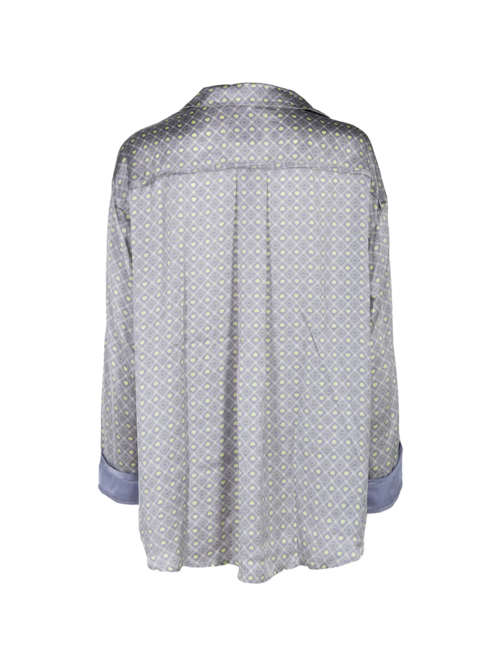 Free People Pyjama met trekkoord en patroon Paars