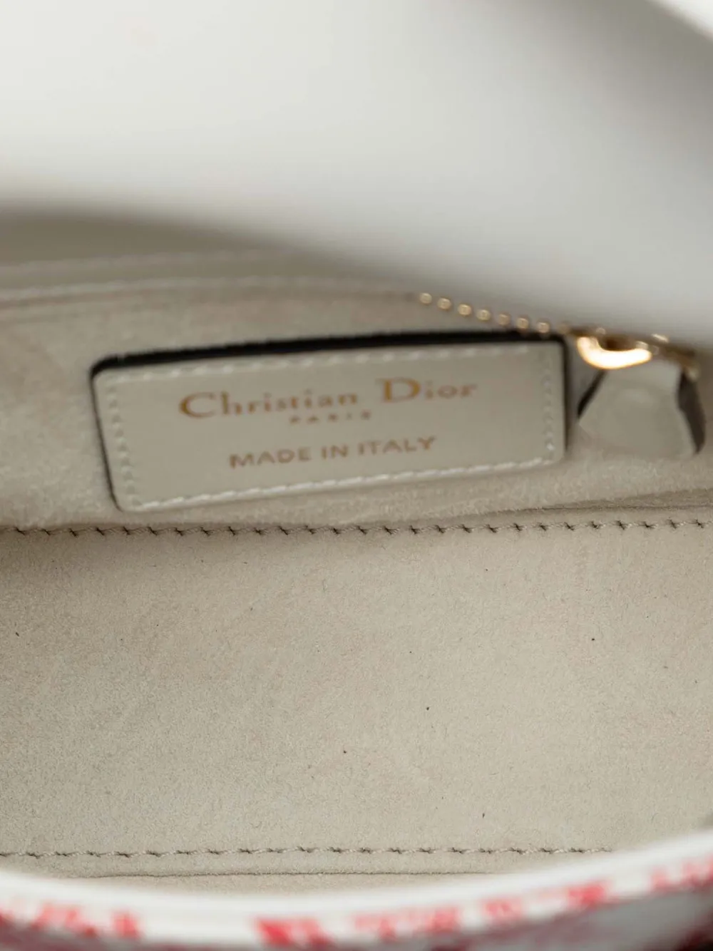 2018 Mini Lambskin Floral Toile De Jouy Lady Dior Satchel