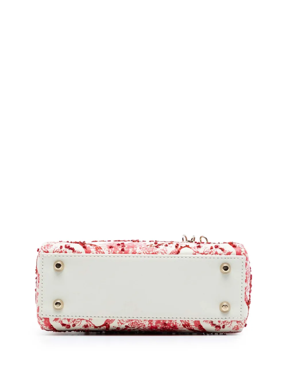 2018 Mini Lambskin Floral Toile De Jouy Lady Dior Satchel