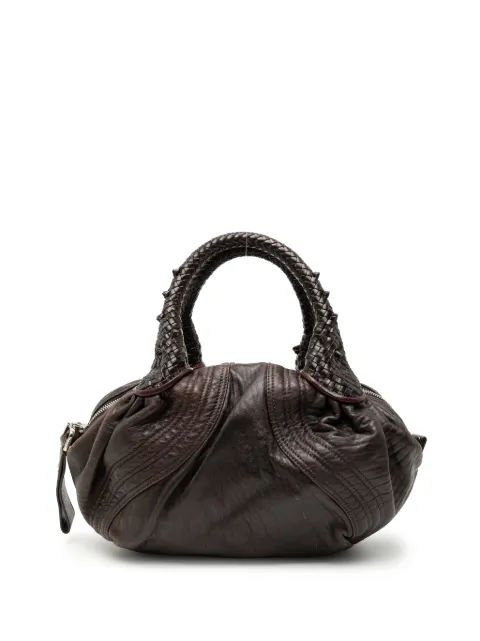 Fendi Pre-Owned 2000-2010 Spy leren mini-handtas