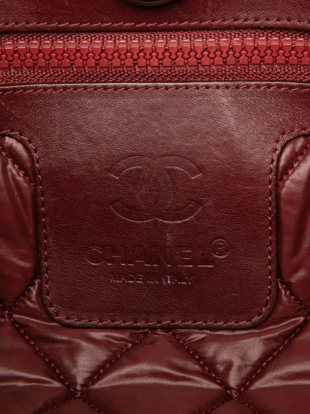 2009-2010 Medium Quilted Nylon Coco Cocoon Tote Bag