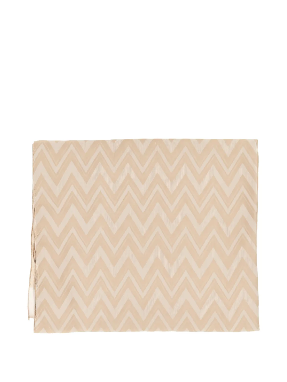  Emporio Armani Chevron-pattern Scarf - Neutrals 