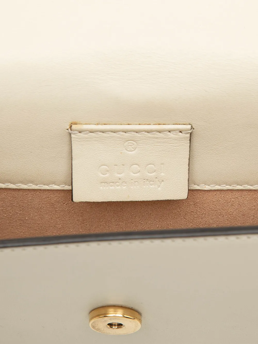 Gucci Pre-Owned 2016-2026 スーパーミニ レザー シルヴィ チェーン