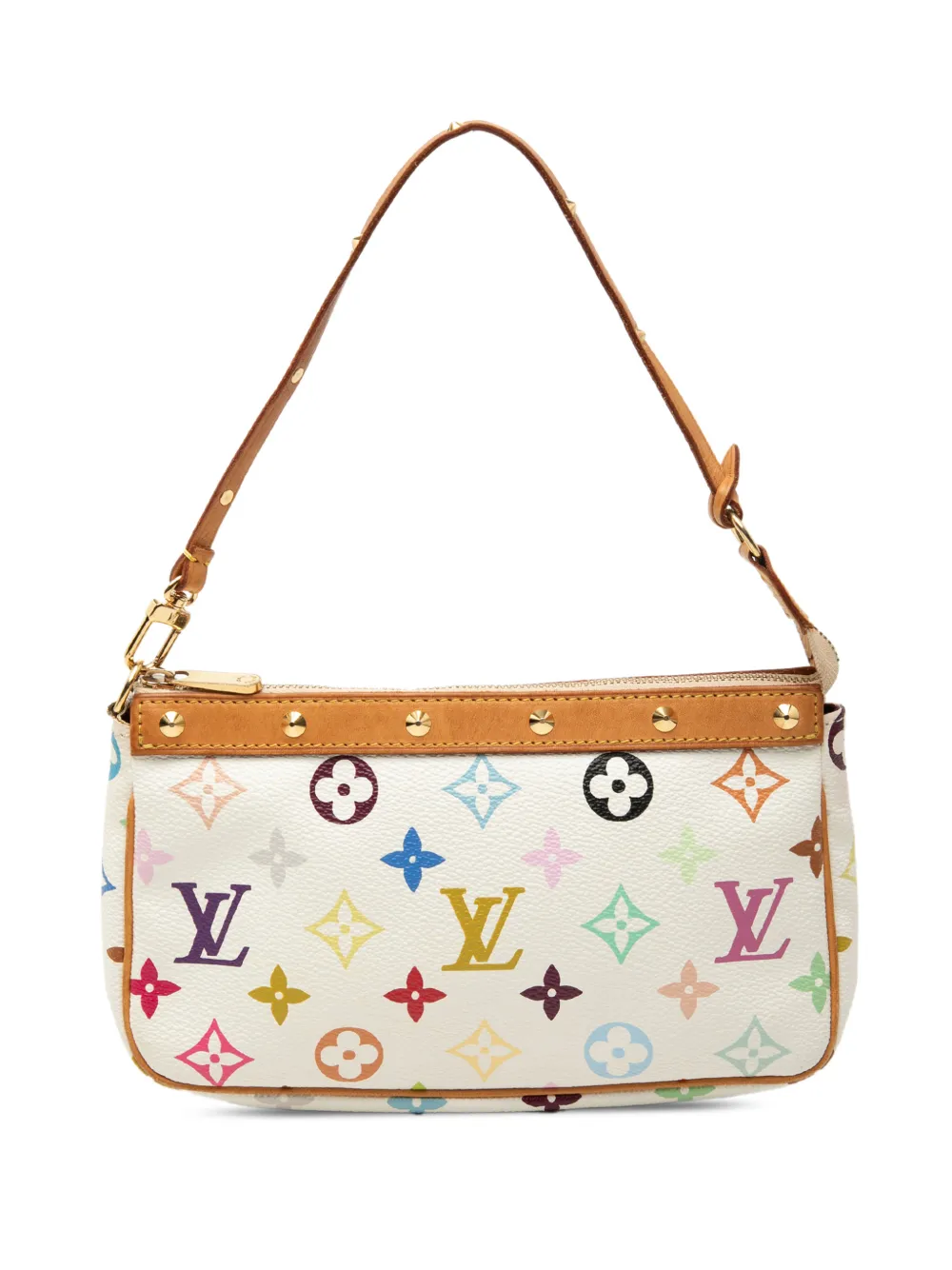 Louis Vuitton Pre-Owned 2003 Monogram Multicolore Pochette Accessoires shoulder bag - White