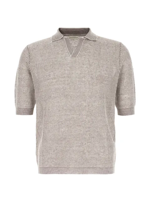 Ballantyne waffle-knit V-neck T-shirt