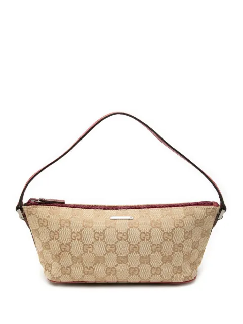 Gucci Pre-Owned bolsa de hombro Boat de lona GG 2000-2015