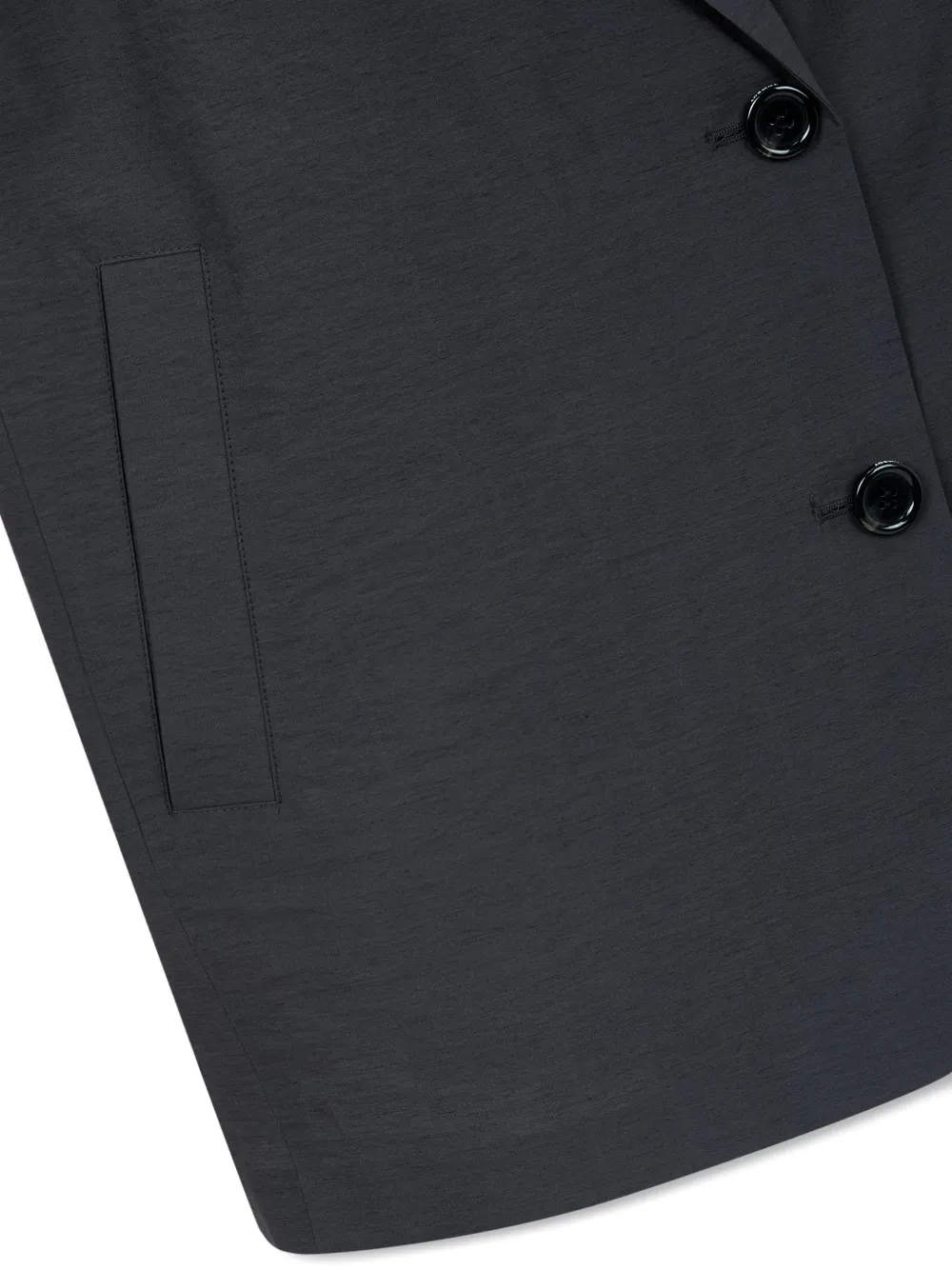 TOMBOY Katoenen ruimvallende blazer met enkele rij knopen Grijs