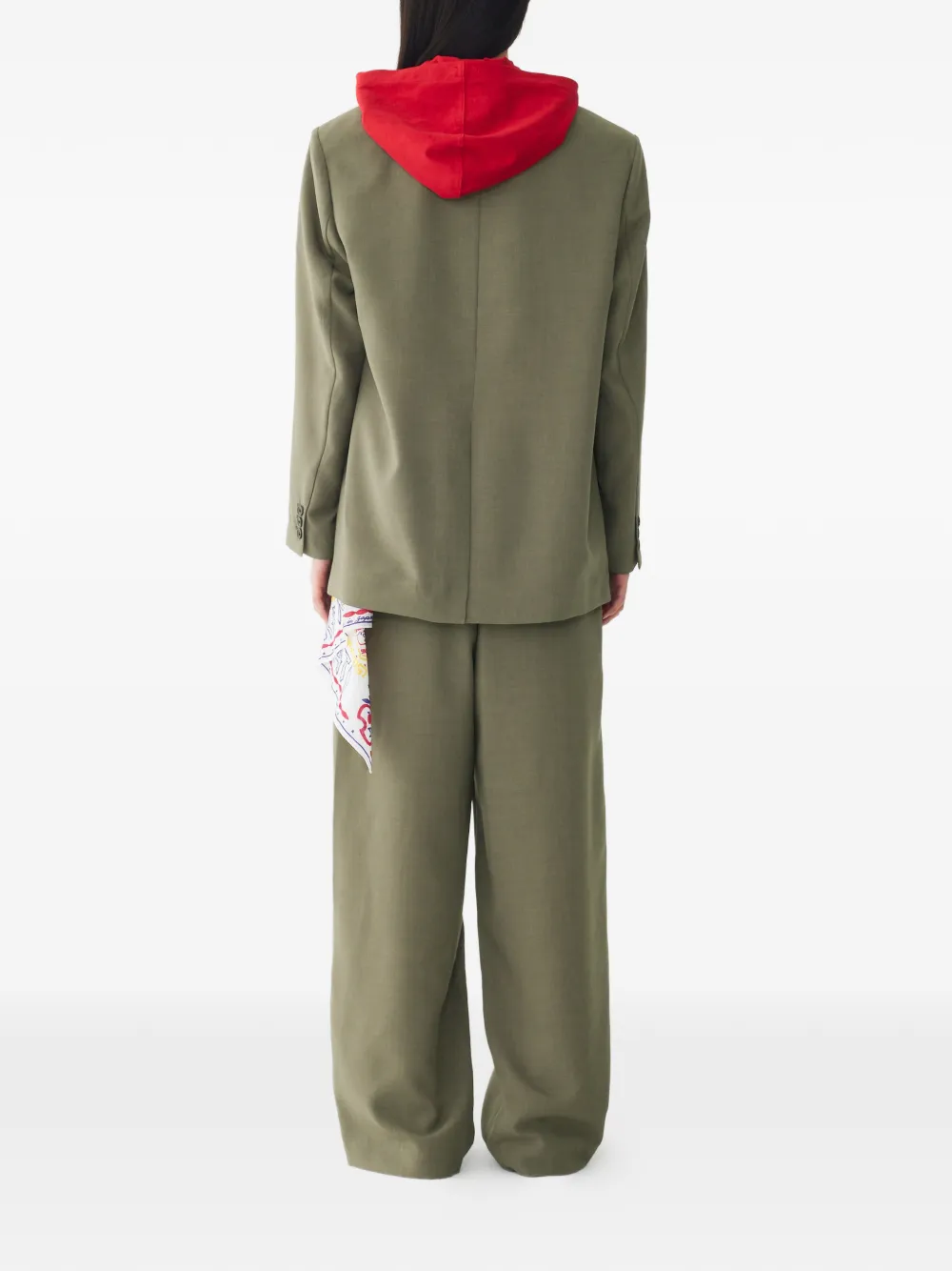 TOMBOY Blazer met enkele rij knopen Groen