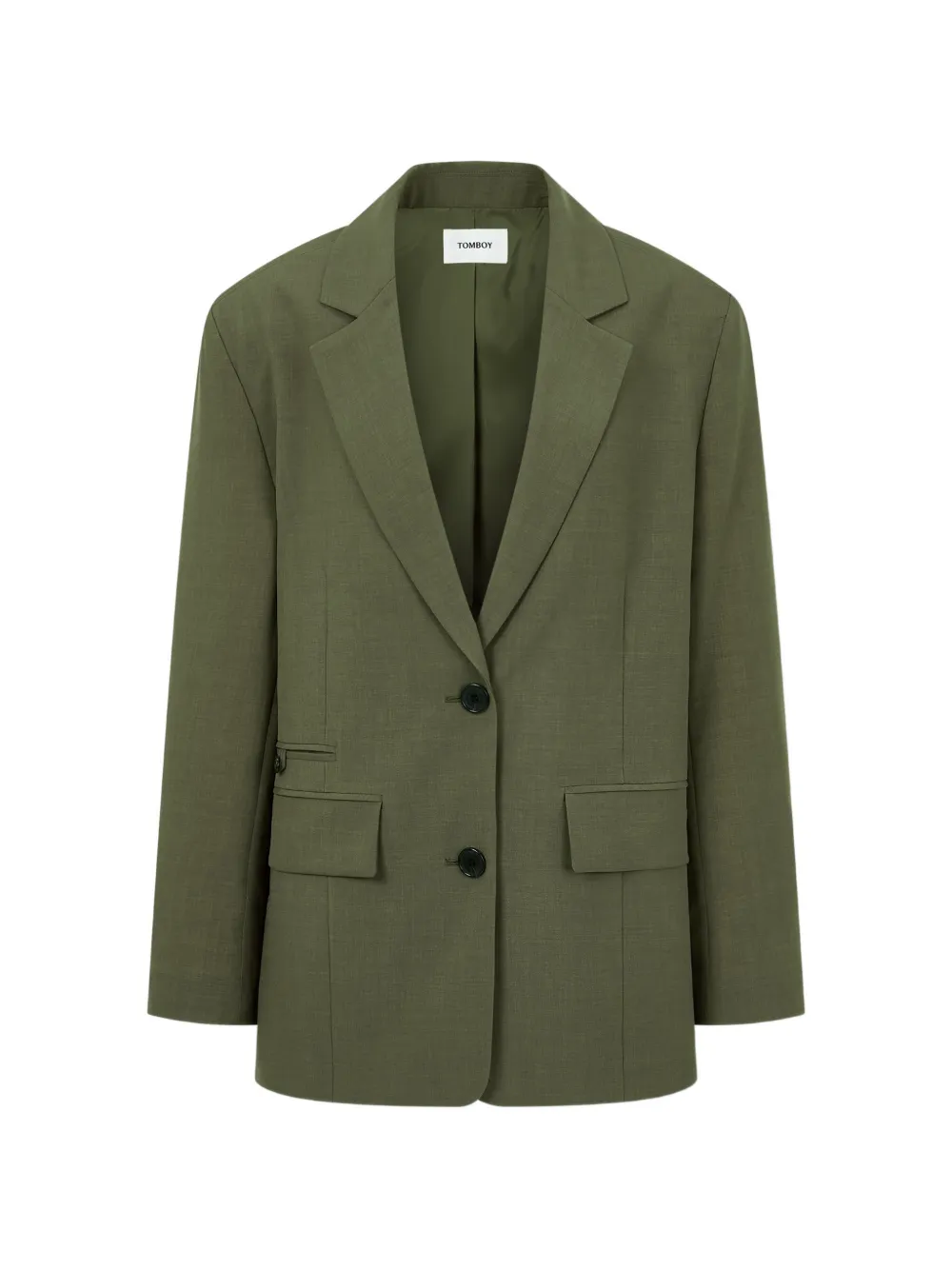 TOMBOY single-breasted blazer - Green