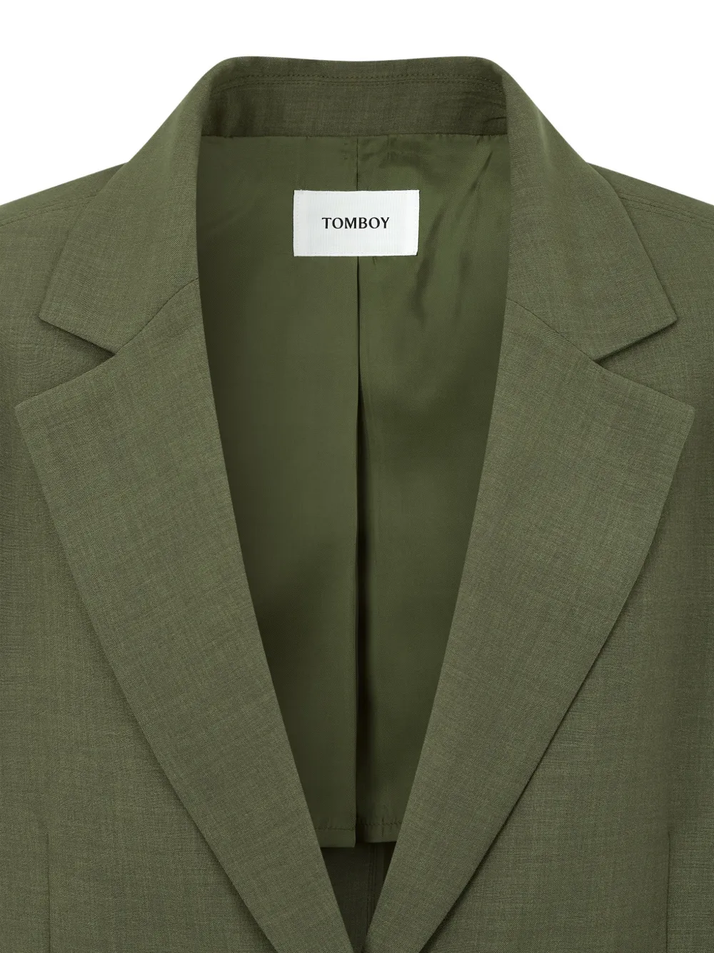 TOMBOY Blazer met enkele rij knopen Groen