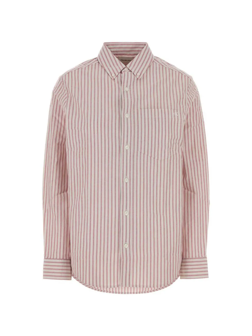 Calvin Klein striped classic shirt - Toni neutri