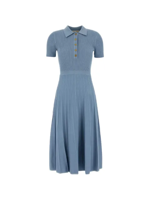 Michael Michael Kors ribbed short-sleeve midi dress