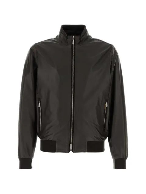 Moorer zip up bomber jacket