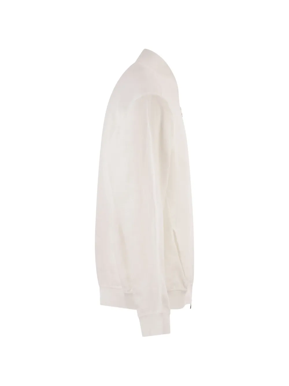  Kiton Linen Bomber Jacket - Neutrals 