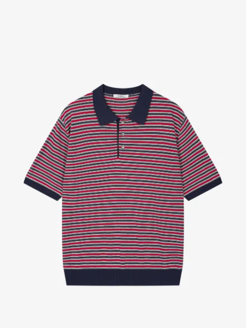 TOMBOY striped polo shirt