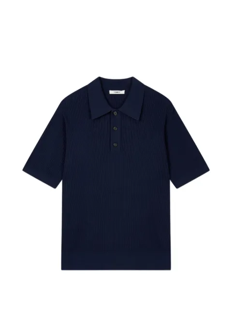 TOMBOY Poloshirt aus geripptem Strick