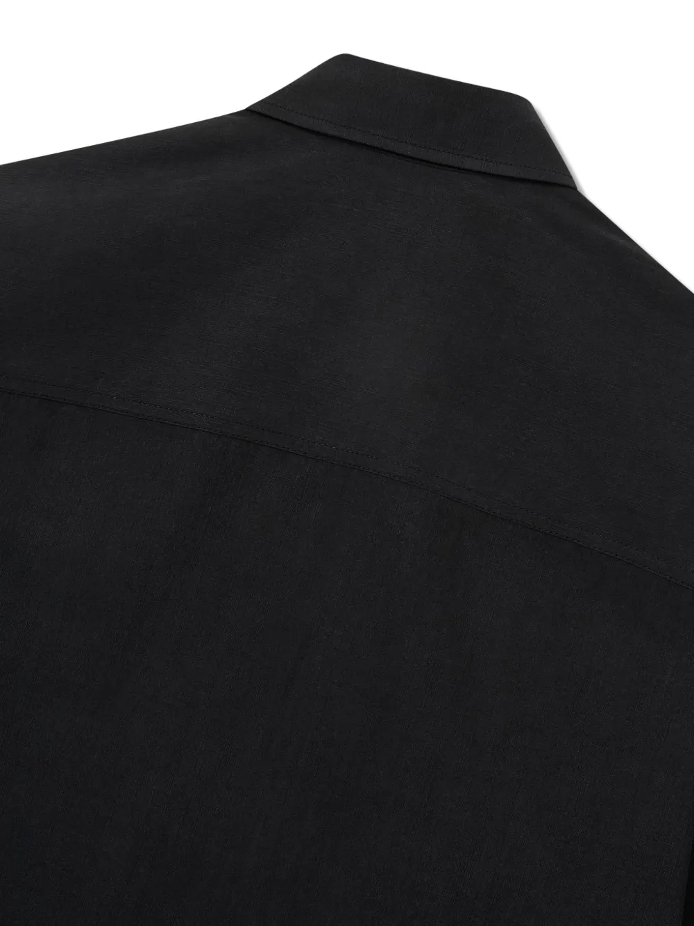 TOMBOY shirt met dubbele zak en korte mouwen Zwart