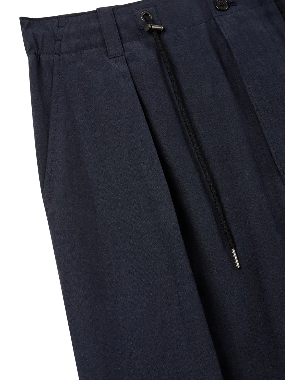 TOMBOY Broek met trekkoord Blauw