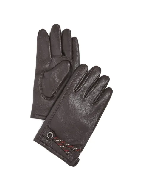 Polo Ralph Lauren  knit lined leather gloves
