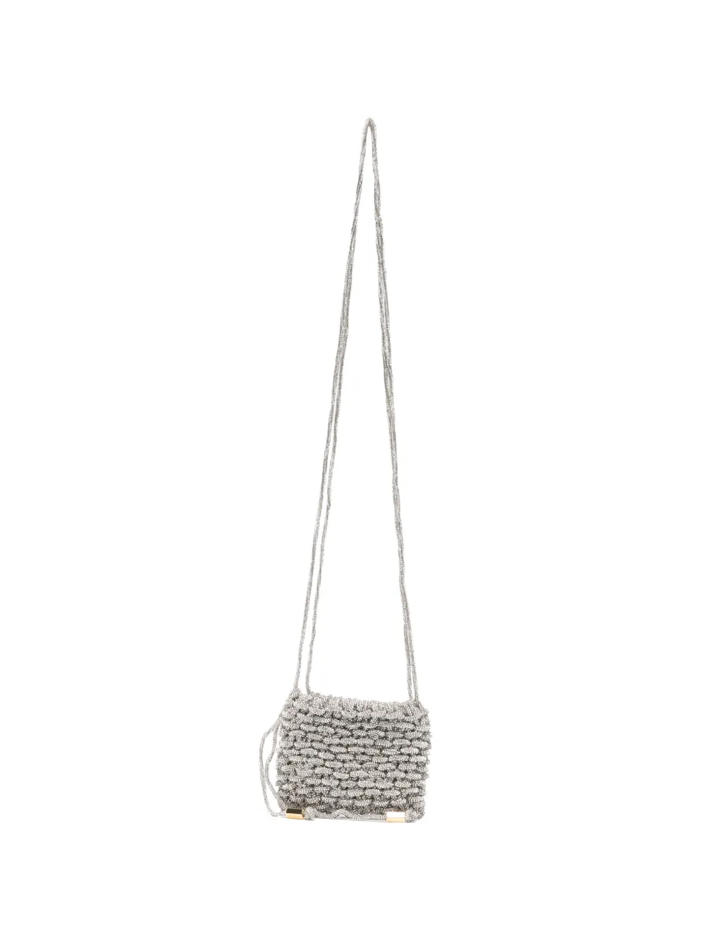 Hibourama mini Penelope shoulder bag - Argento