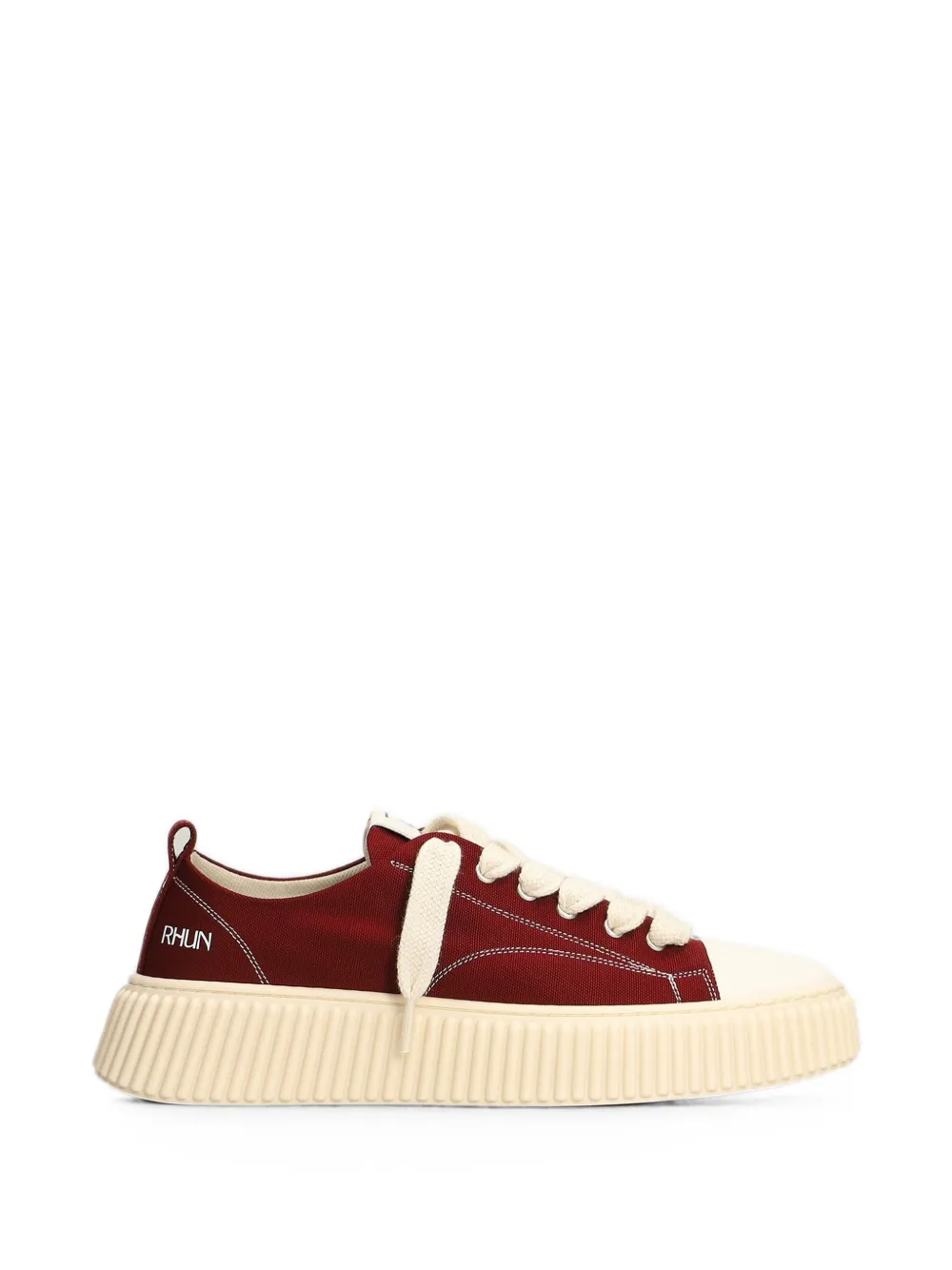 Rhun 2020 Treble ridge-sole sneakers - Rosso