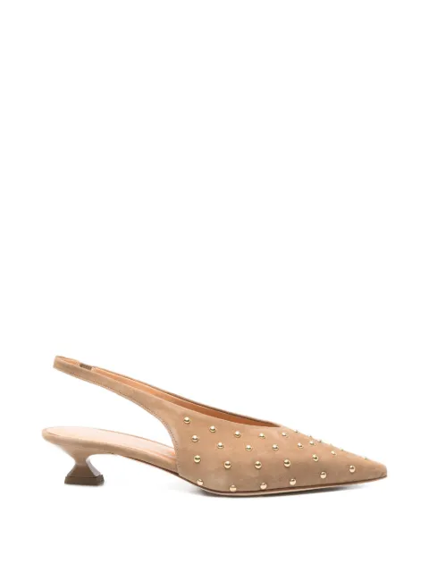 The Seller studded slingback pumps