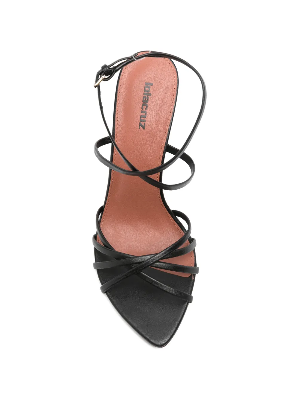 Lola Cruz Raquelle sandals Zwart