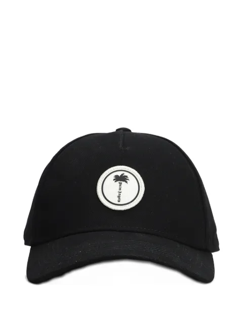 Palm Angels logo-patch baseball cap