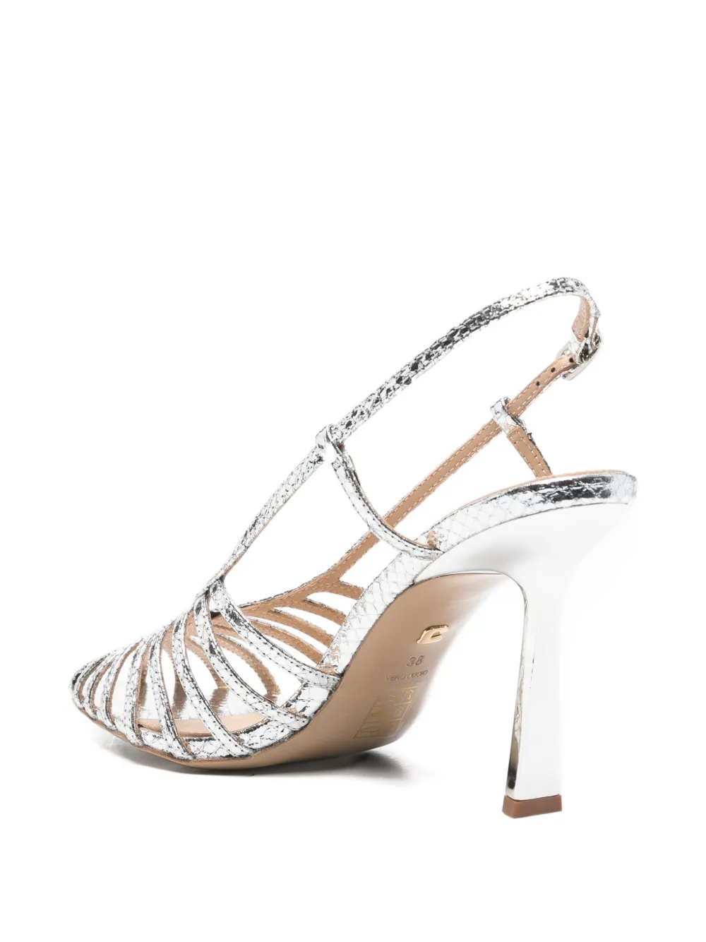 Lola Cruz Ágata sandals Zilver