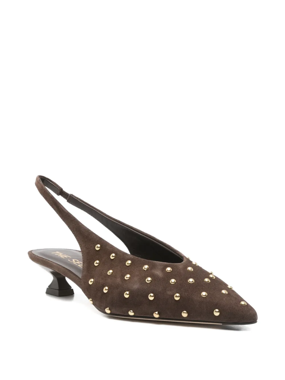 The Seller Naiarah studded slingback pumps Bruin