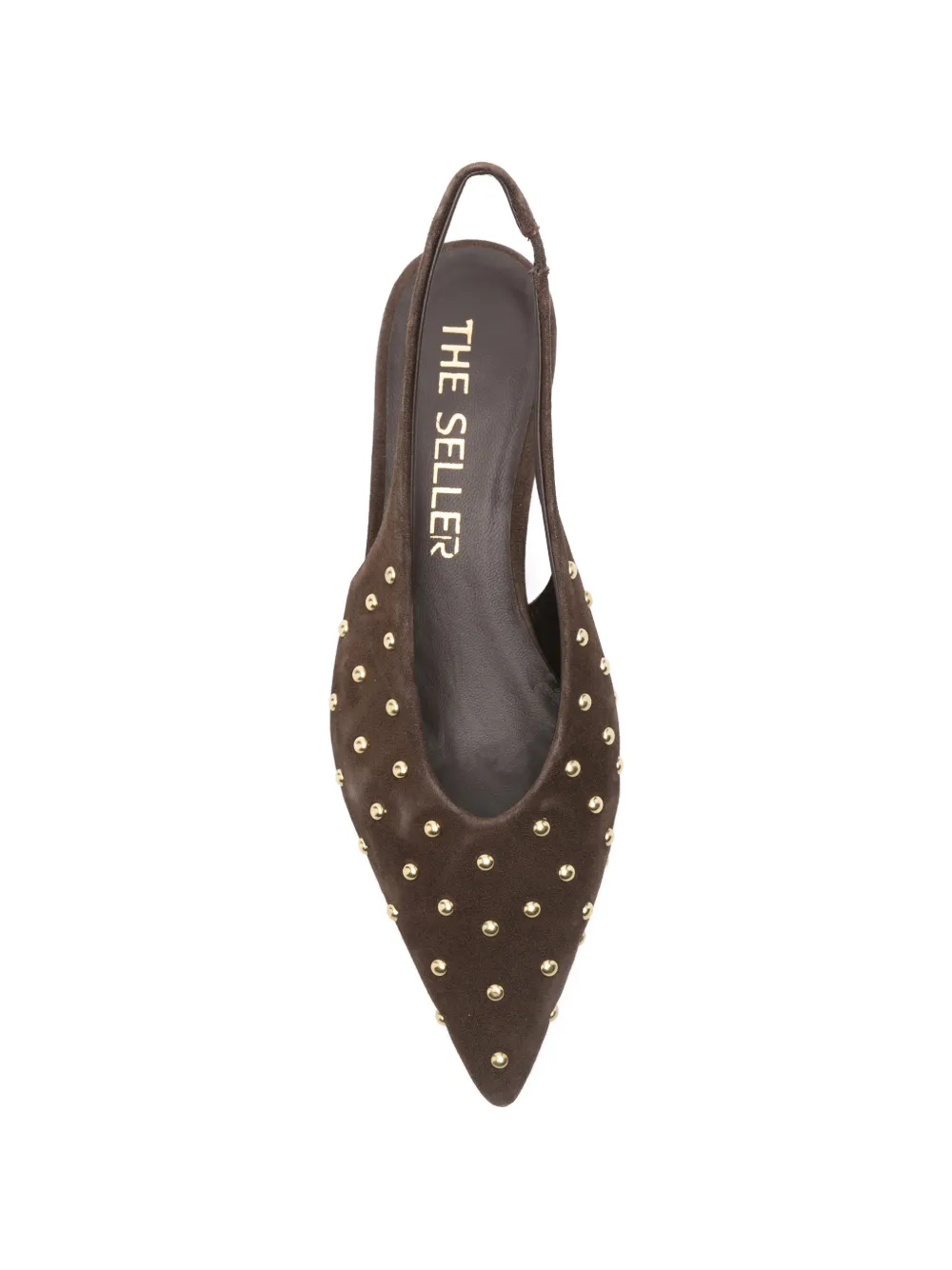 The Seller Naiarah studded slingback pumps Bruin