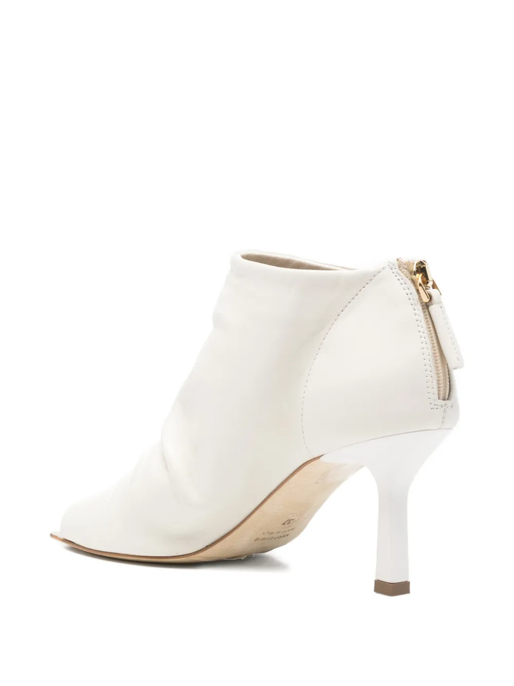 The Seller open-toe boots Beige