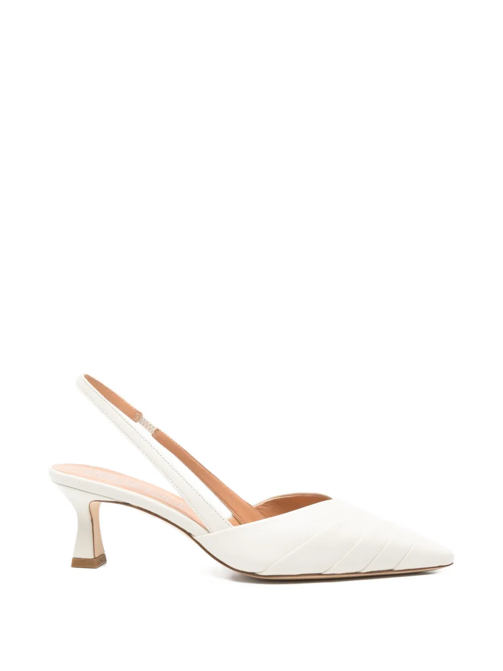 Julie Dee slingback leather pumps Beige