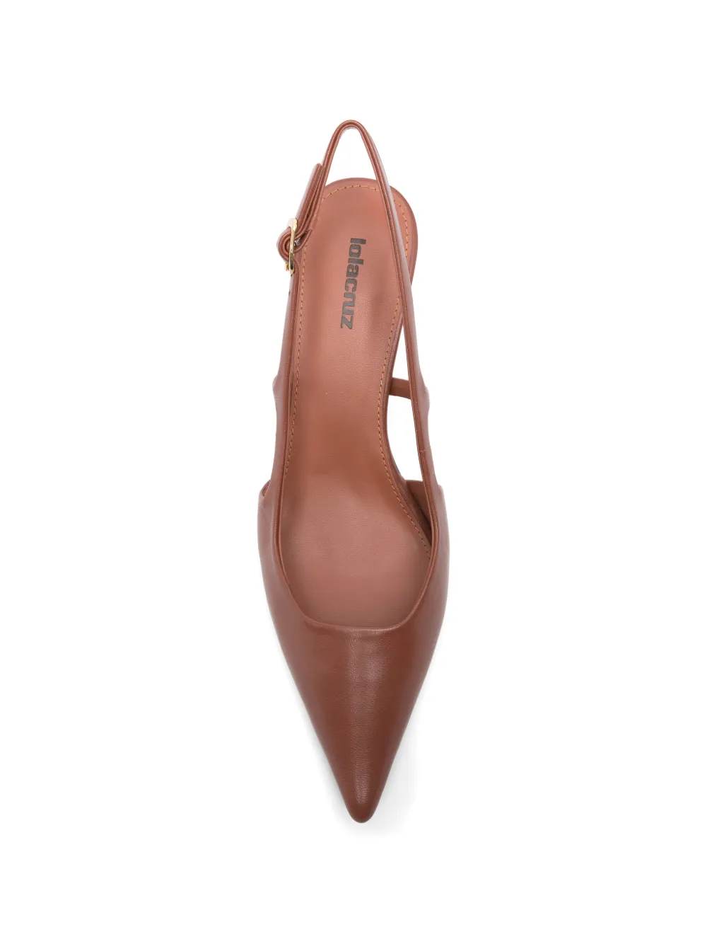 Lola Cruz Rhina pointed-toe pumps Bruin