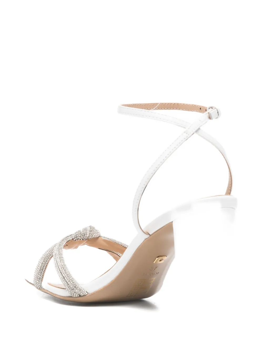 Lola Cruz Alice sandals Wit