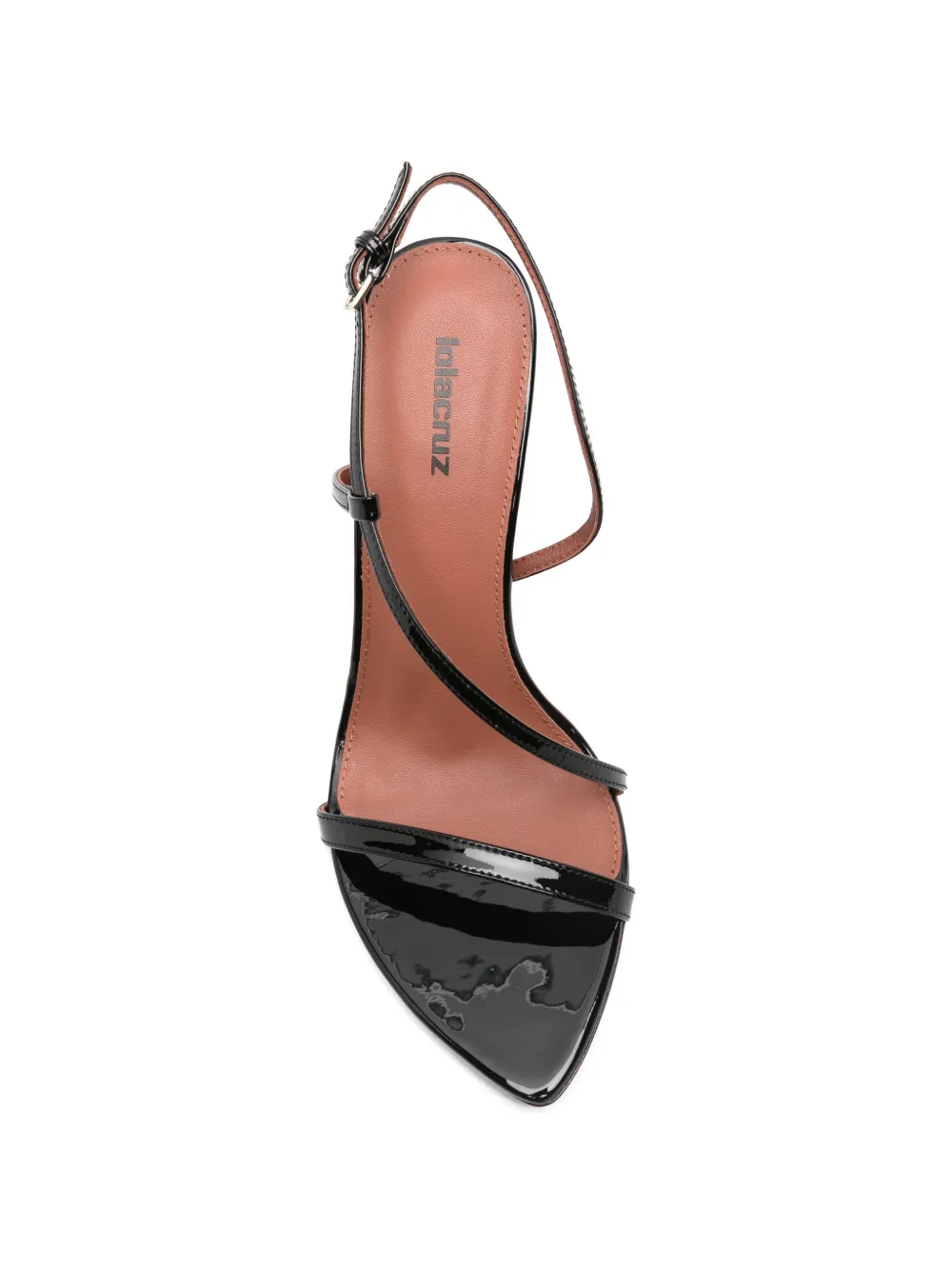 Lola Cruz Francesca sandals Zwart