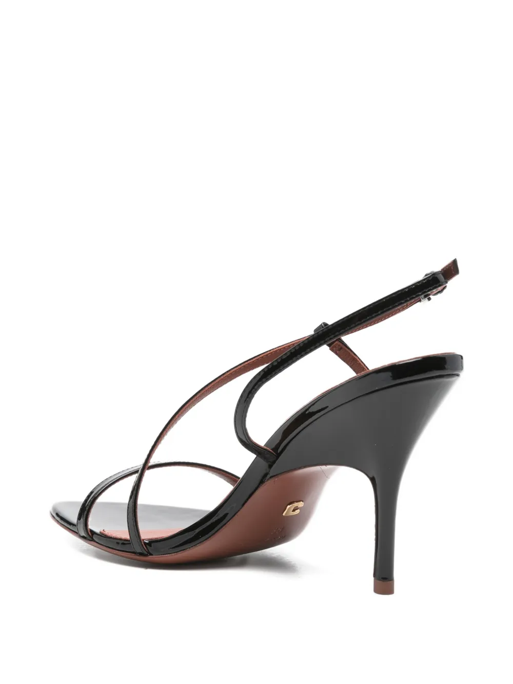Lola Cruz Francesca sandals Zwart