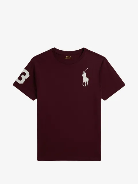 POLO RALPH LAUREN KIDS Big Pony patch T-shirt